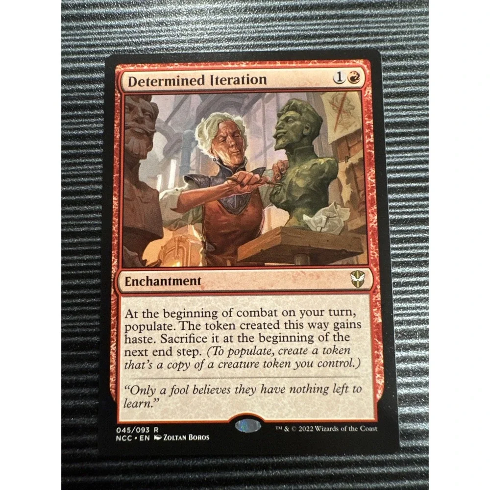 MTG Determined Iteration NM Rare Streets of New Capenna Commander Card 045/093